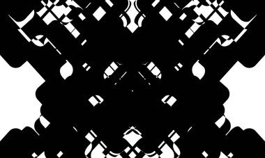 Orijinal tasarım için modern monokrom duvar kağıdı.