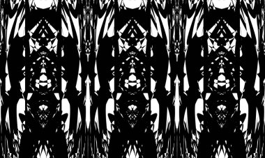 orijinal tasarım için optik illüzyonlu siyah operasyon biçimi