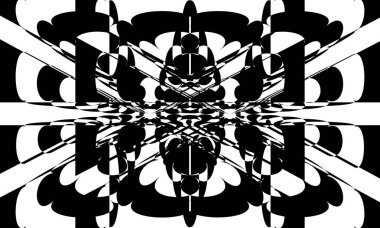 Orijinal tasarım için bozuk siyah operasyon sanatı deseni