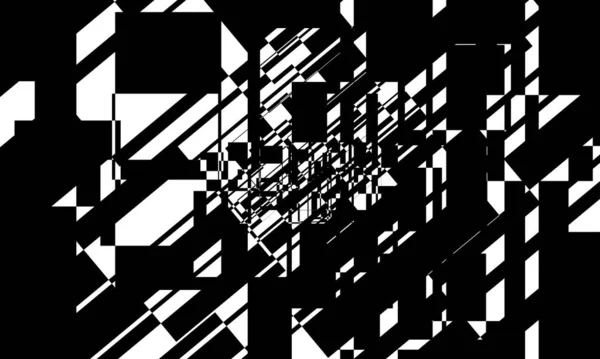 Motif Noir Pour Conception Avec Illusion Optique — Image vectorielle