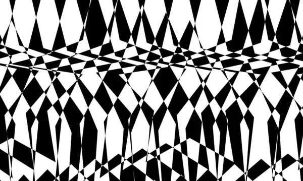 白色背景下现代设计中行动艺术风格的黑色抽象图案 — 图库矢量图片