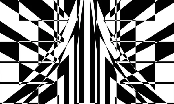 Černé Bílé Abstraktní Pozadí Pro Moderní Design — Stockový vektor