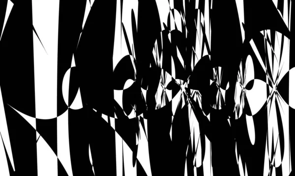 Černé Abstraktní Vzory Optickou Iluzí Originální Tapety Pro Design — Stockový vektor