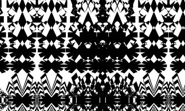 Lignes Déformées Noires Créent Une Illusion Optique Papier Peint Surface — Image vectorielle