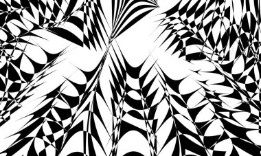 tasarım için monokrom soyut arkaplan kapağı