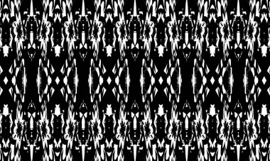 Siyah desenli çarpıtma tasarım için bir optik yanılsama orjinal duvar kağıdı yaratır