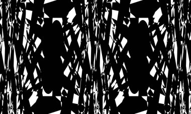 Optik illüzyonlu ilginç ve şık desen