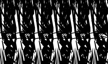 optik illüzyondaki siyah desen büyüleyici