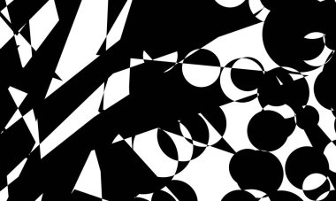 Operasyon sanatı biçiminde tasarım deseni için monokrom dokusu