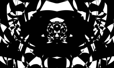 siyah ve gizemli mistik desen orijinal monokrom cadılar bayramı duvar kağıdı