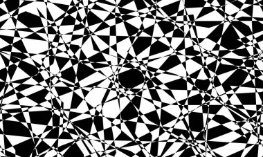 Modern kapak için operasyon sanatı desenli siyah beyaz duvar kağıdı