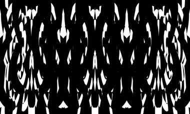 tasarım için modern siyah desenli duvar kağıdı