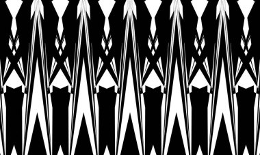 Cadılar Bayramı 'nın büyüleyici tek renkli duvar kağıdı için siyah mistik desen