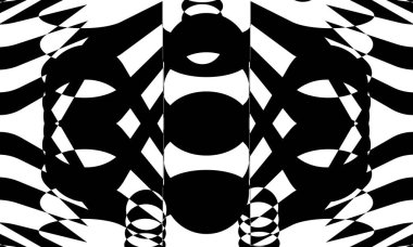 Operasyon sanatında modern tasarım için güzel monokrom duvar kağıdı