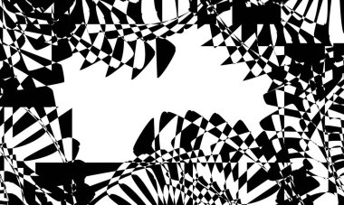 Büyüleyici siyah operasyon sanat modelleri. Orijinal tasarım.