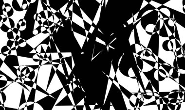 Yaratıcı bir kılıf yaratmak için siyah operasyon sanatı deseni