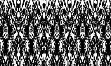 Operasyon sanatında optik yanılsamaya sahip mistik desenler