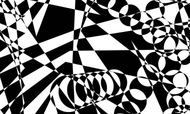 Operasyon sanatı tasarımı için siyah çizgiler duvar kâğıdı