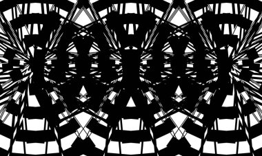 Orijinal tasarım için modern monokrom duvar kağıdı.