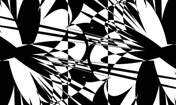 Fondo Pantalla Blanco Negro Estilo Art — Vector de stock