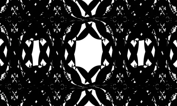 Μαύρο Μοτίβο Κυματιστά Σχέδια Δημιουργώντας Μια Οπτική Ψευδαίσθηση Δημιουργικά Σχέδια — Διανυσματικό Αρχείο