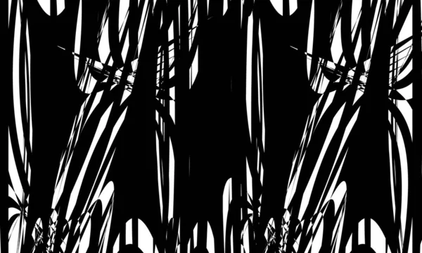 創造的なカバーを作成するための黒のOp Artパターン — ストックベクタ