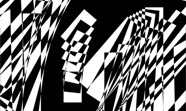 Schwarze Abstrakte Muster Für Moderne Designs Und Texturen — Stockvektor