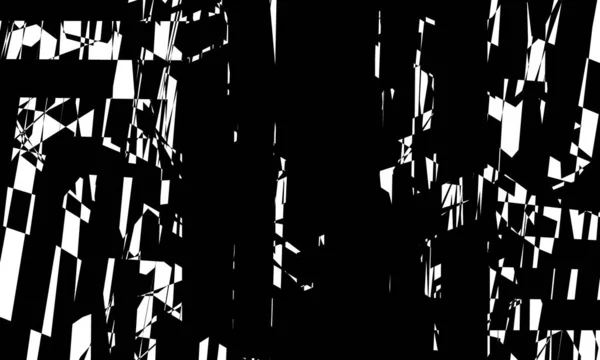 Patrón Negro Estilo Art Abstracto Moderno — Archivo Imágenes Vectoriales