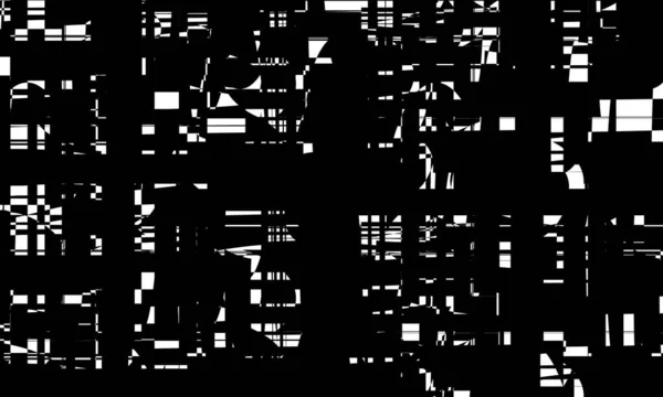 Černá Bílá Tapeta Art Stylu Dechberoucí Trychtýř Vzor — Stockový vektor