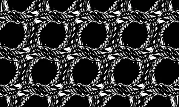 Черно Белые Обои Стильного Оформления Текстуры Обложки — стоковый вектор