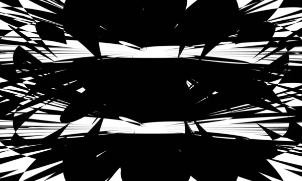 Fondo Pantalla Monocromo Estilo Moderno Fascinante Art — Vector de stock