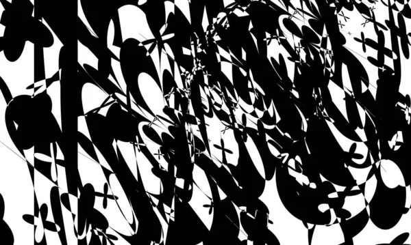 Illusion Optique Envoûtante Motif Noir Unique — Image vectorielle