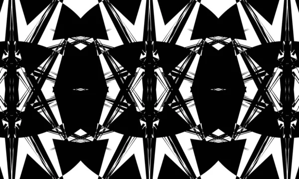 Μοναδικό Μαύρο Μοτίβο Τέχνη Στυλ Μυστικιστική Ταπετσαρία Για Αποκριές Μοντέρνο — Διανυσματικό Αρχείο