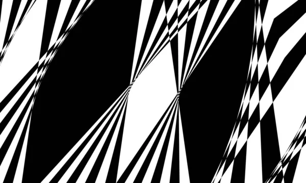 Abstraktní Tajemné Černé Vzory Stylu Art Bílém Pozadí — Stockový vektor