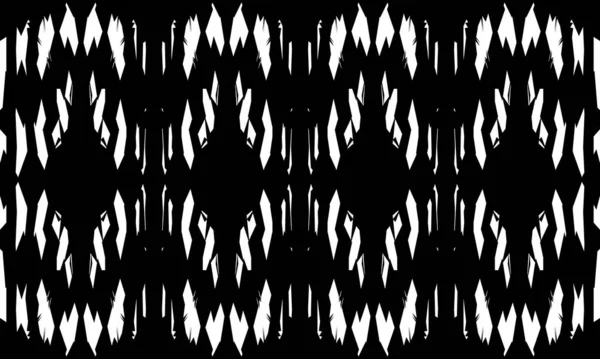 Mystische Schwarze Muster Moderne Optische Täuschung Tapete Für Design — Stockvektor