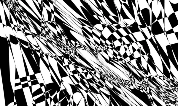 Misterioso Padrão Preto Textura Hipnotizante Com Ilusão Óptica — Vetor de Stock