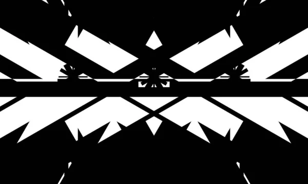 Negro Patrón Místico Original Halloween Papel Pintado Diseño Creativo — Vector de stock
