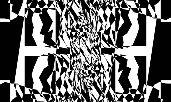 Envoûtante Couverture Créative Motif Noir Art — Image vectorielle