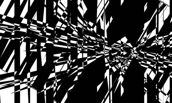 Patronen Stijl Van Art Optische Illusie Een Witte Achtergrond — Stockvector
