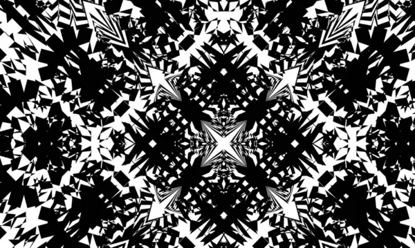 Papier Peint Moderne Dans Style Art Motif Noir — Image vectorielle