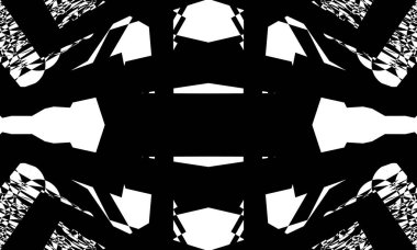 Operasyon sanatında orijinal kapak için modern monokrom dokusu