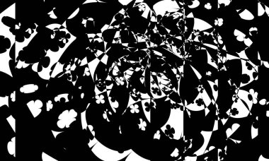 Operasyon sanatı tarzında siyah desenler büyüleyici duvar kağıtları