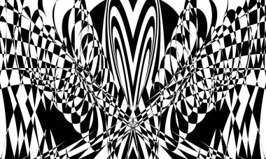 Kapak tasarımı için modern doku fantastik tek renkli desen