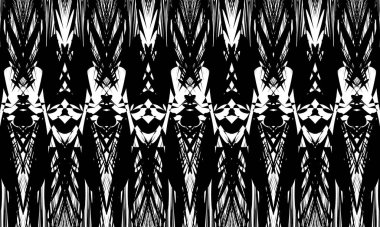 Cadılar Bayramı Operasyonu için siyah esrarengiz desen orijinal tasarım