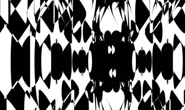 tasarım için op sanat stili monokrom dokusunda yaratıcı desenler