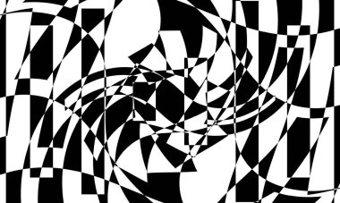 Orijinal optik illüzyon büyüleyici tek renkli duvar kağıdı