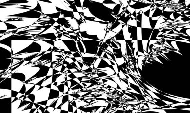 Tasarım özgün desen için soyut monokrom arkaplanı