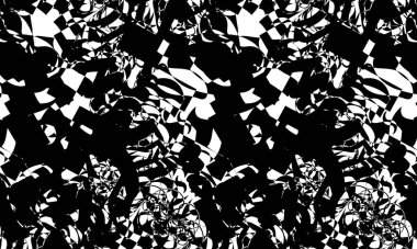 tek renkli ve esrarengiz duvar kağıdı. Operasyon sanatında siyah desenli.