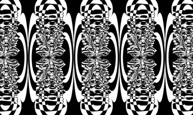 Büyüleyici desenleri olan tek renkli orijinal duvar kâğıdı