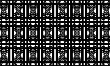 Esrarengiz siyah op-art desenler büyüleyici optik illüzyonlar